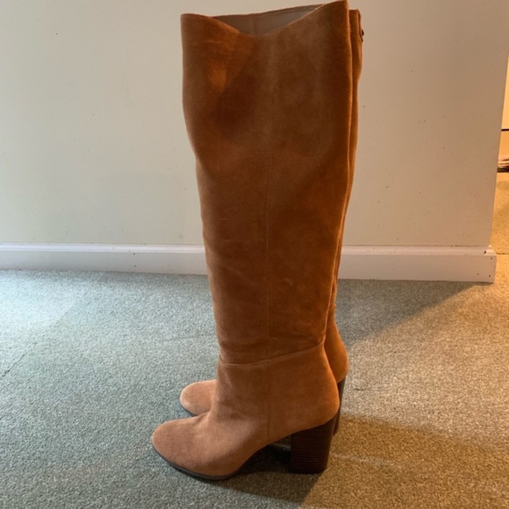 Sam Edelman Silas Camel Suede Boots